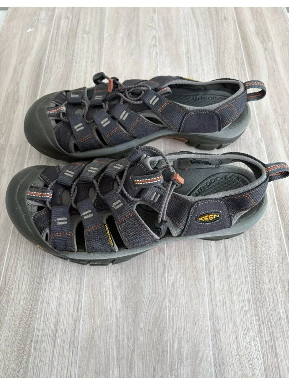 Keen Newport H2 Blue Orange Waterproof Hiking Outdoor Sandals